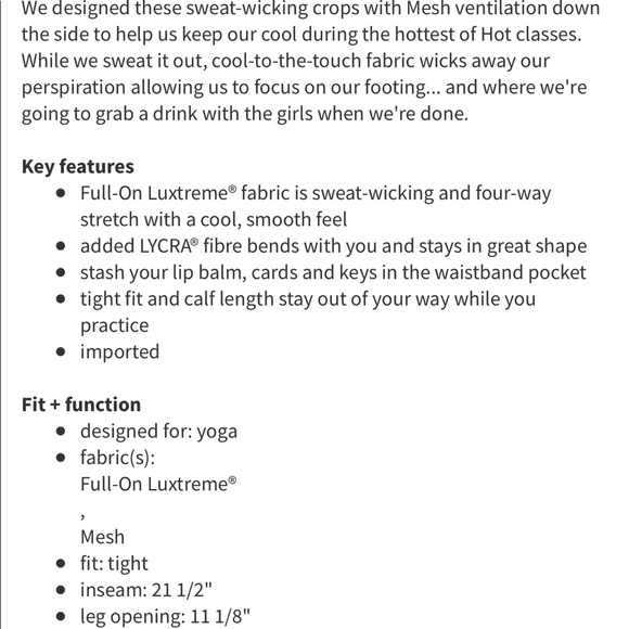 Lululemon Hot to Street Crops - Regal Plum - Picture 4 of 7